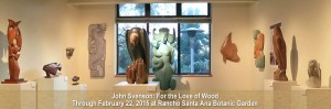 John Svenson "For the Love of Wood" exhibit